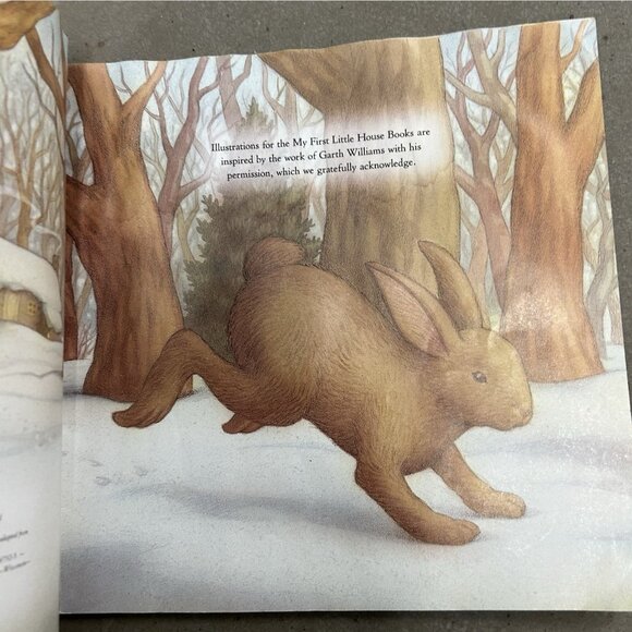 MY FIRST LITTLE HOUSE Books Lot 3 Winter Days Christmas Dance At Grandpa’s Pb HC - Picture 9 of 16